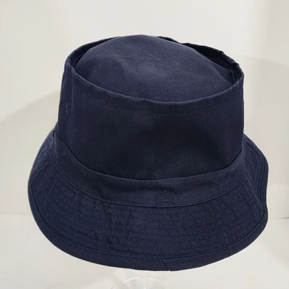 Dallas Cowboys Men's Vintage New Era Navy Blue Main Bucket Hat Front Logo Star - Picture 4 of 9